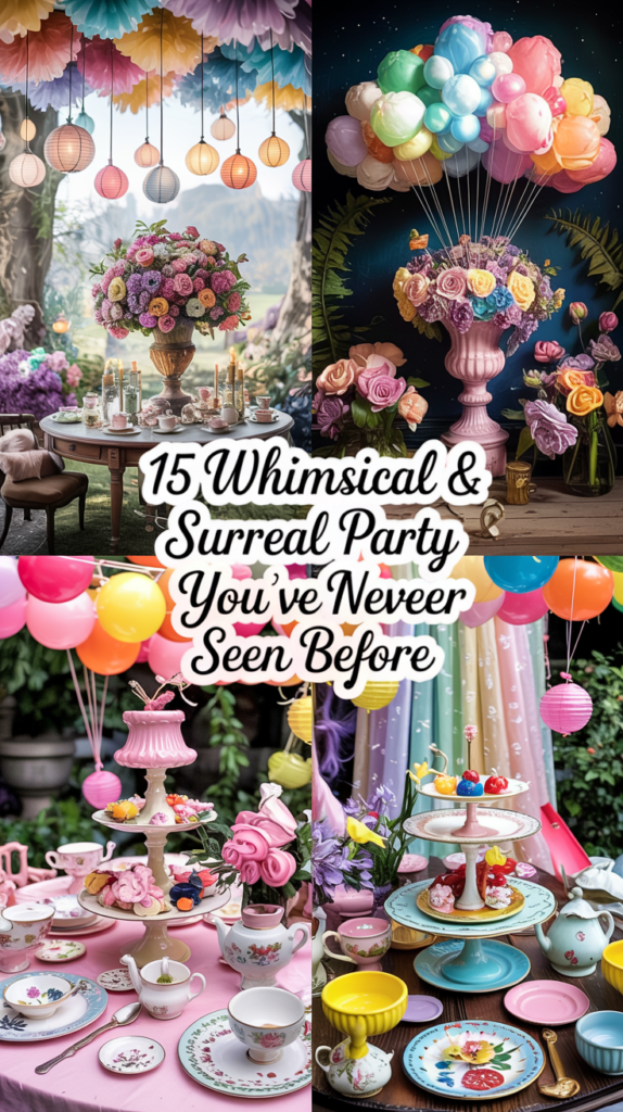 Whimsical And Surreal Party Ideas
