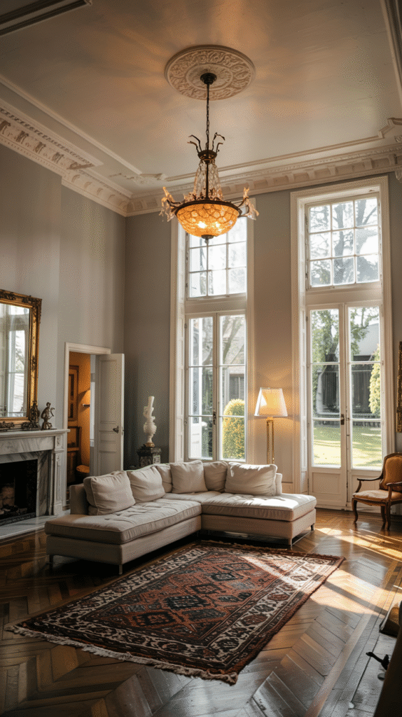 Parisian apartment style look