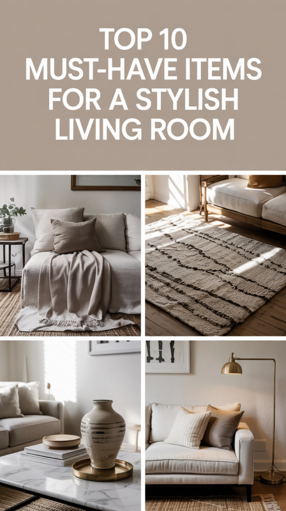 Top 10 Must Have Items In Your Living Room