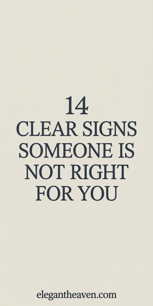 14 Clear Signs God Is Showing You Someone Is Not Right for You
