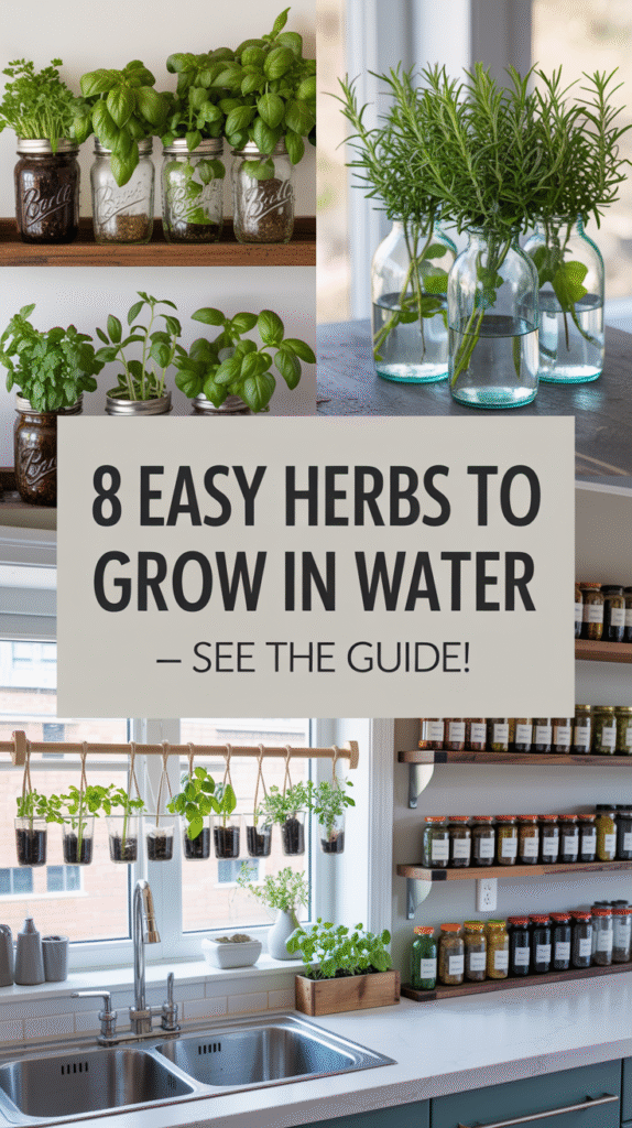 Herbs You Can Grow Indoors in Water