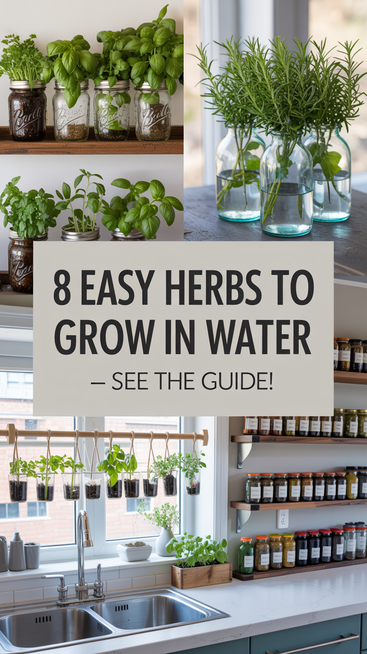 Herbs You Can Grow Indoors in Water