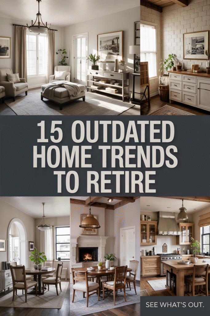 15 Outdated Home Trends We Hope Never to See Again