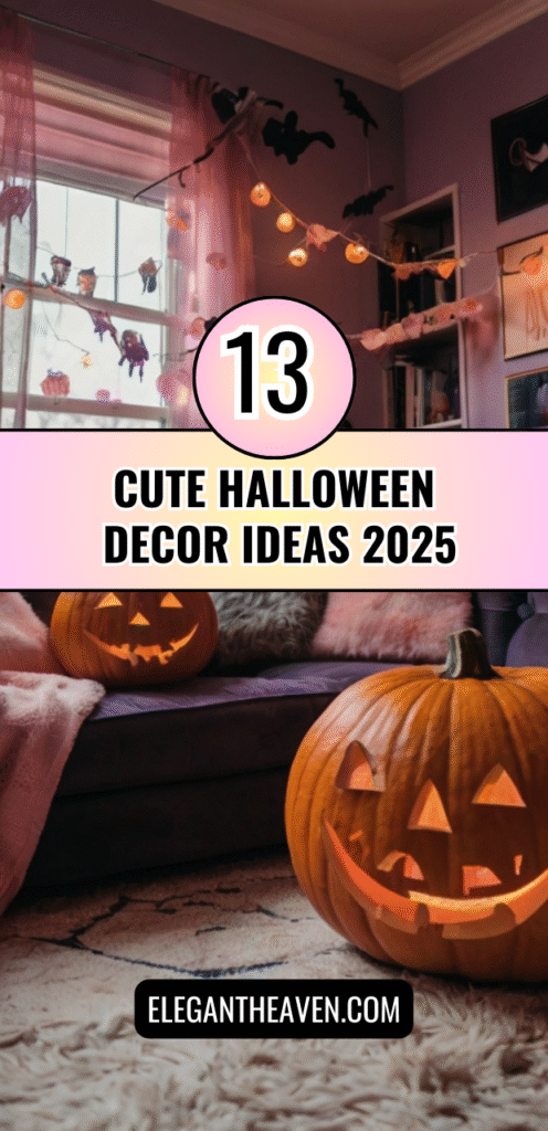 13 Cute Halloween Decor Ideas 2025: Spooky-Sweet Indoor & Outdoor Inspiration