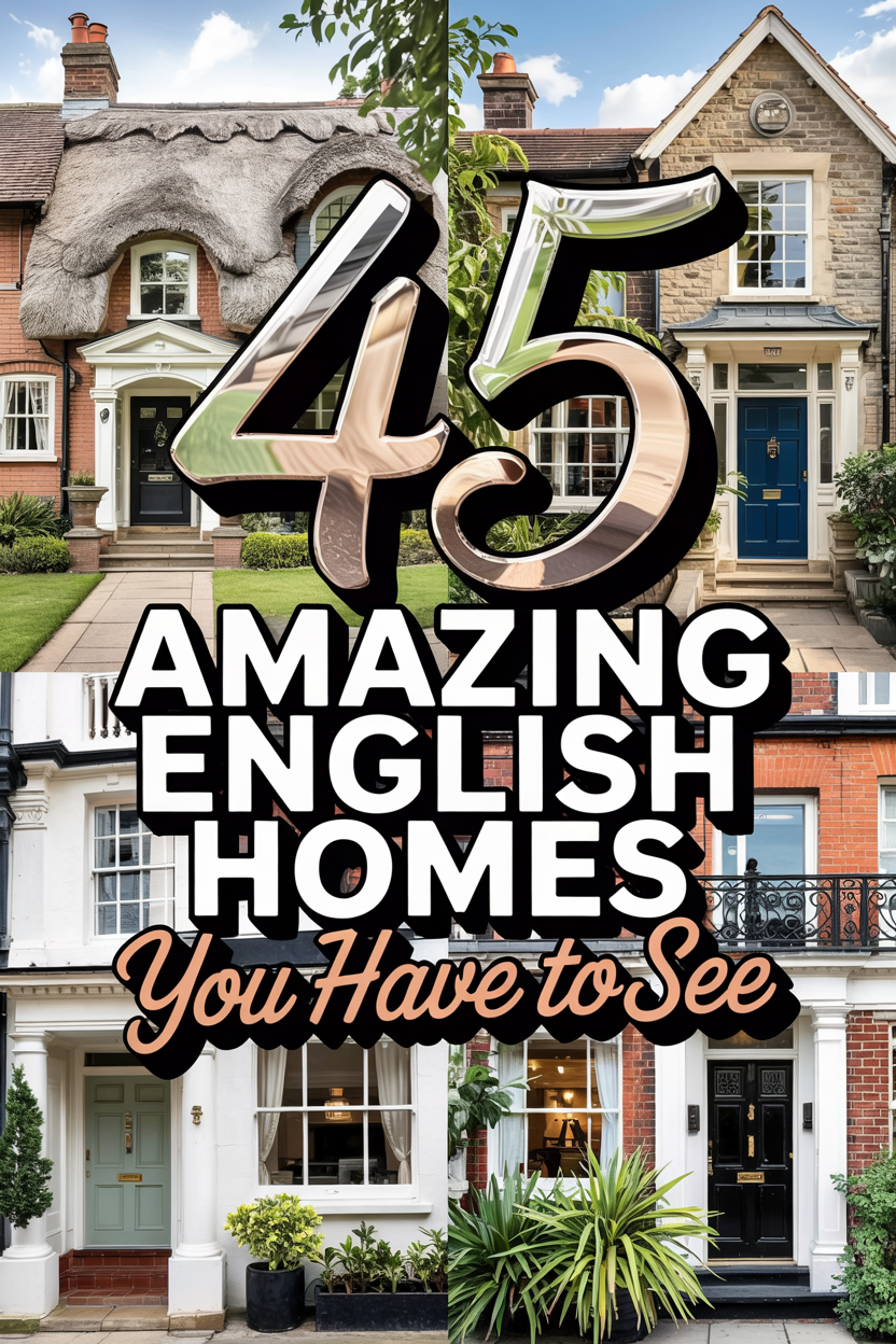 Amazing English Homes You Have to See