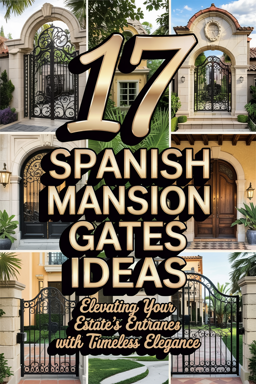 Spanish Mansion Gates