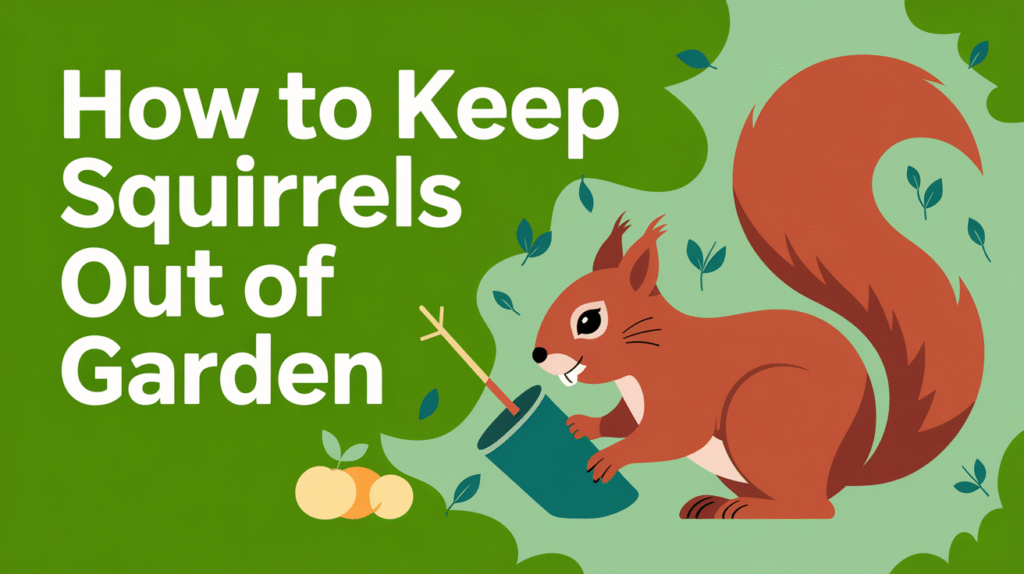 How to Keep Squirrels Out of Garden