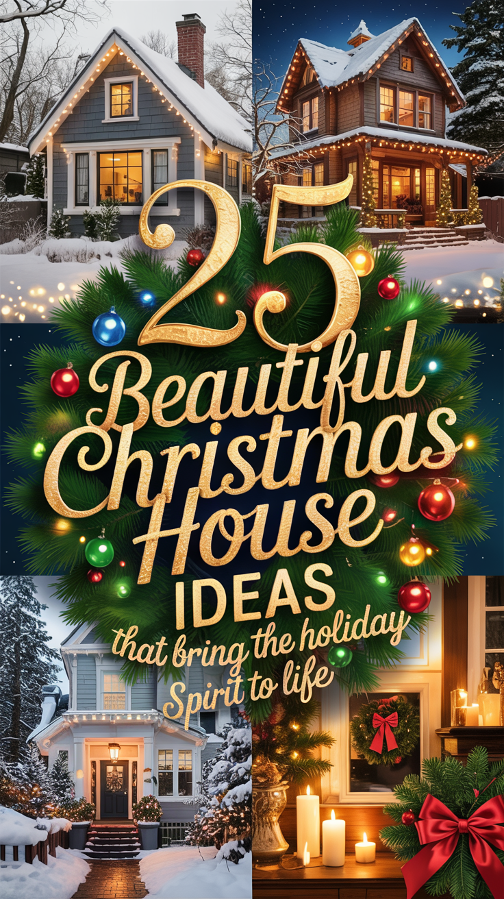 Beautiful Christmas House