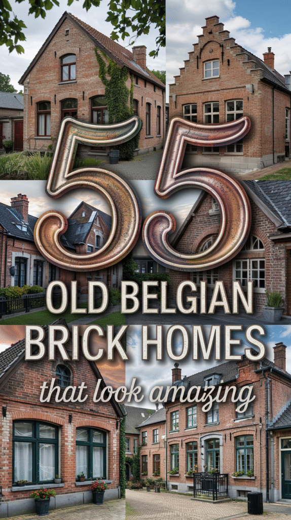 55 Old Belgian Brick Homes That Look Amazing