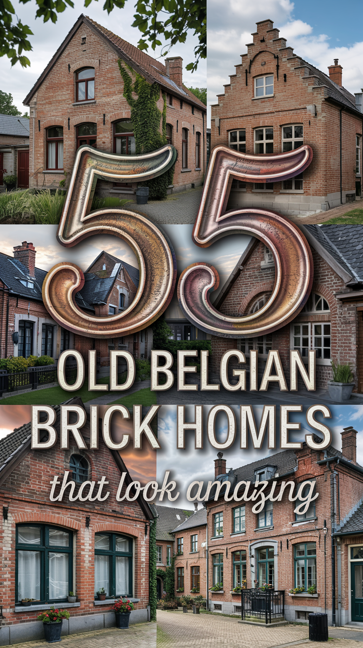 55 Old Belgian Brick Homes That Look Amazing