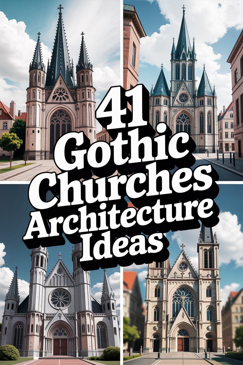 41 Gothic Churches Architecture Ideas