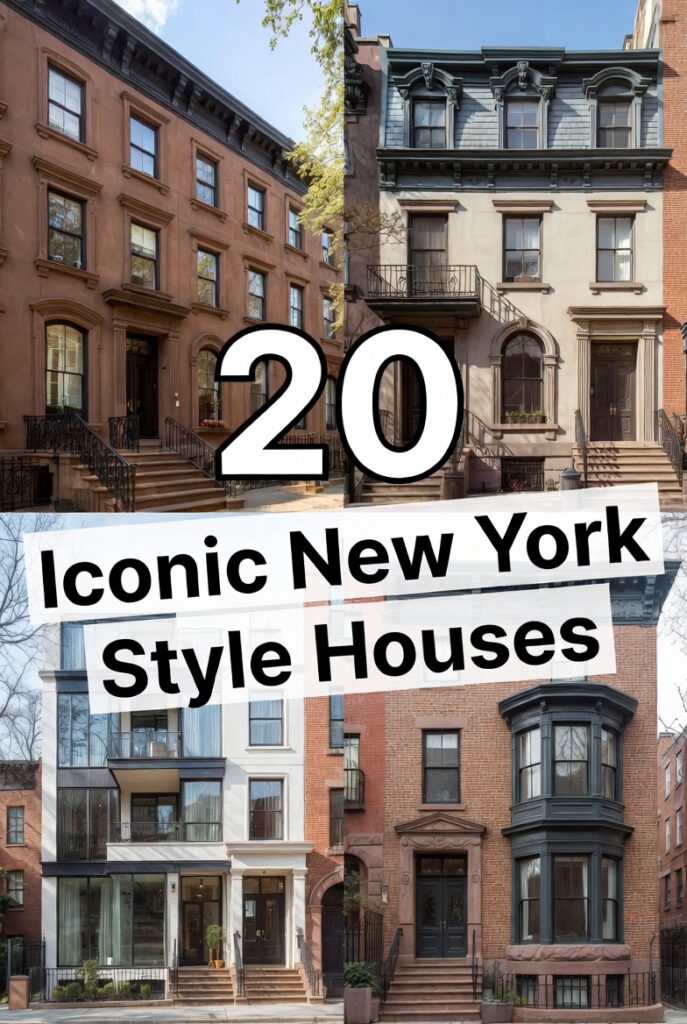 Iconic New York Style Houses