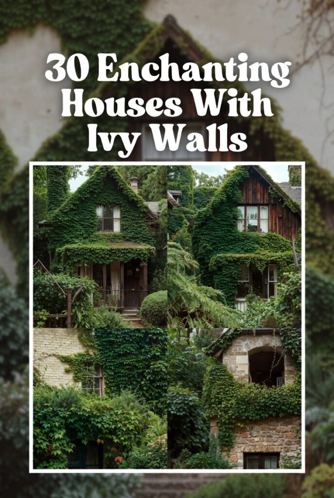 Houses With Ivy Walls